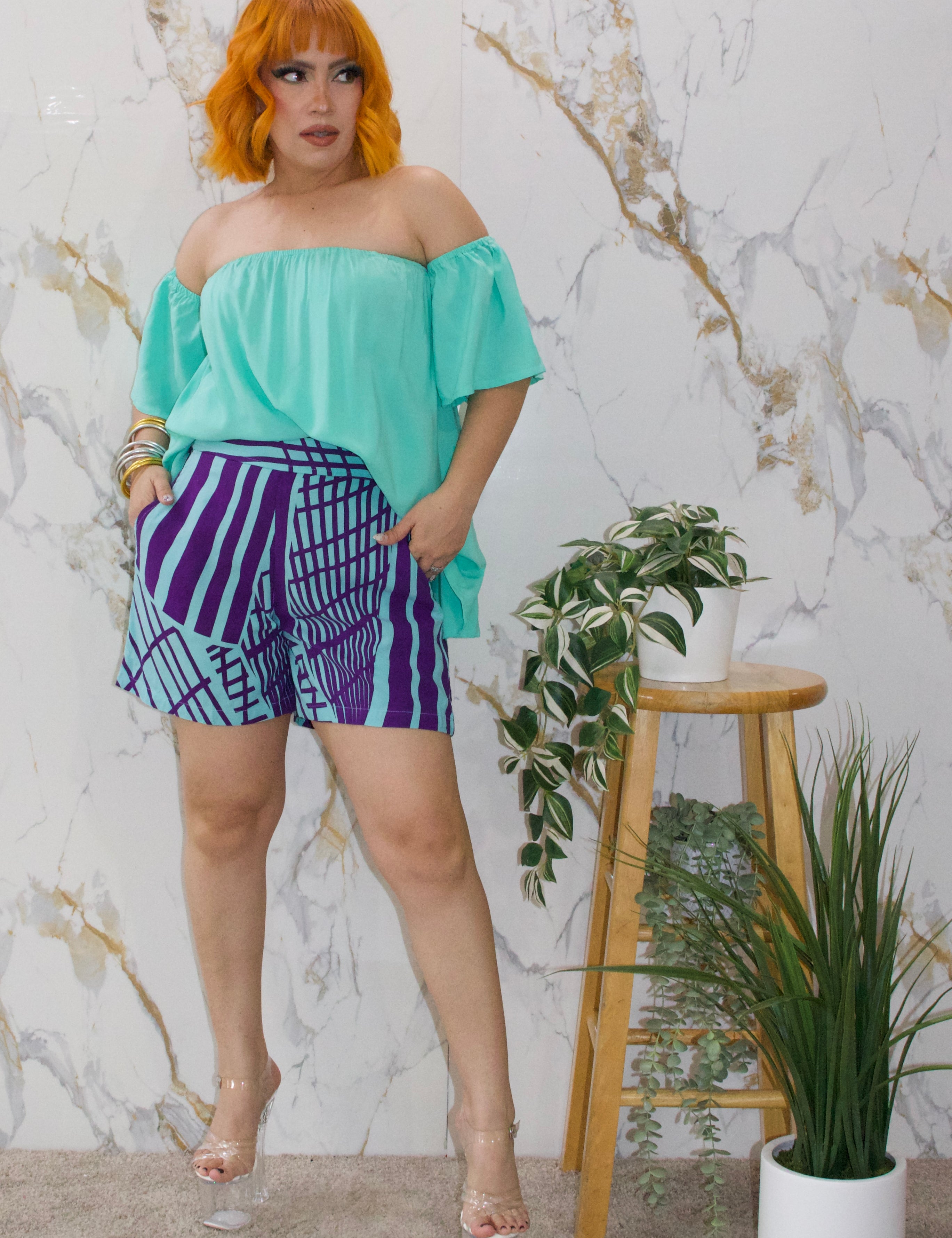 Short pant Azafrán
