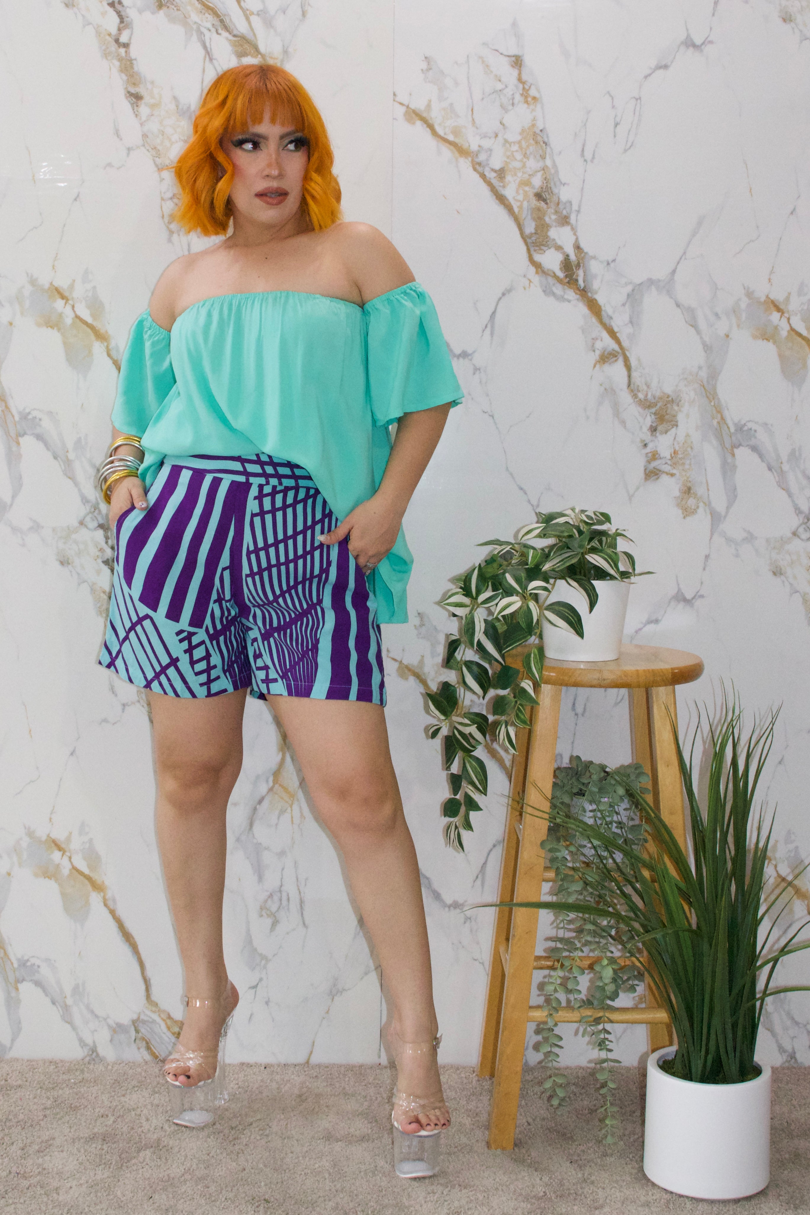 Short pant Azafrán