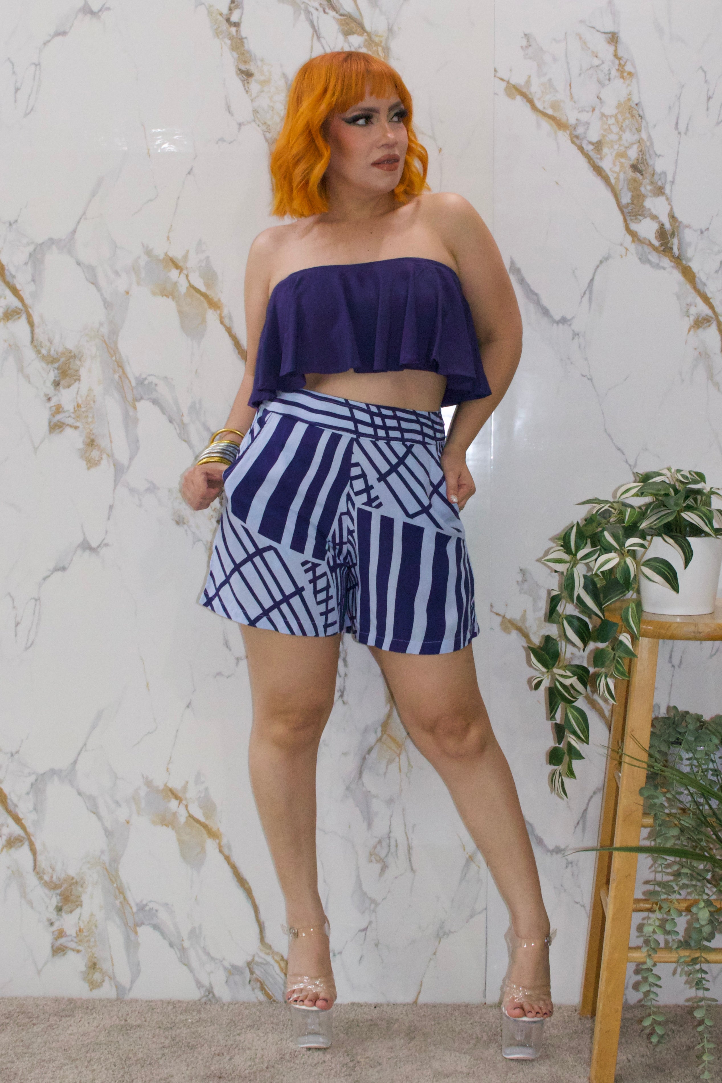 Crop Top Azafrán