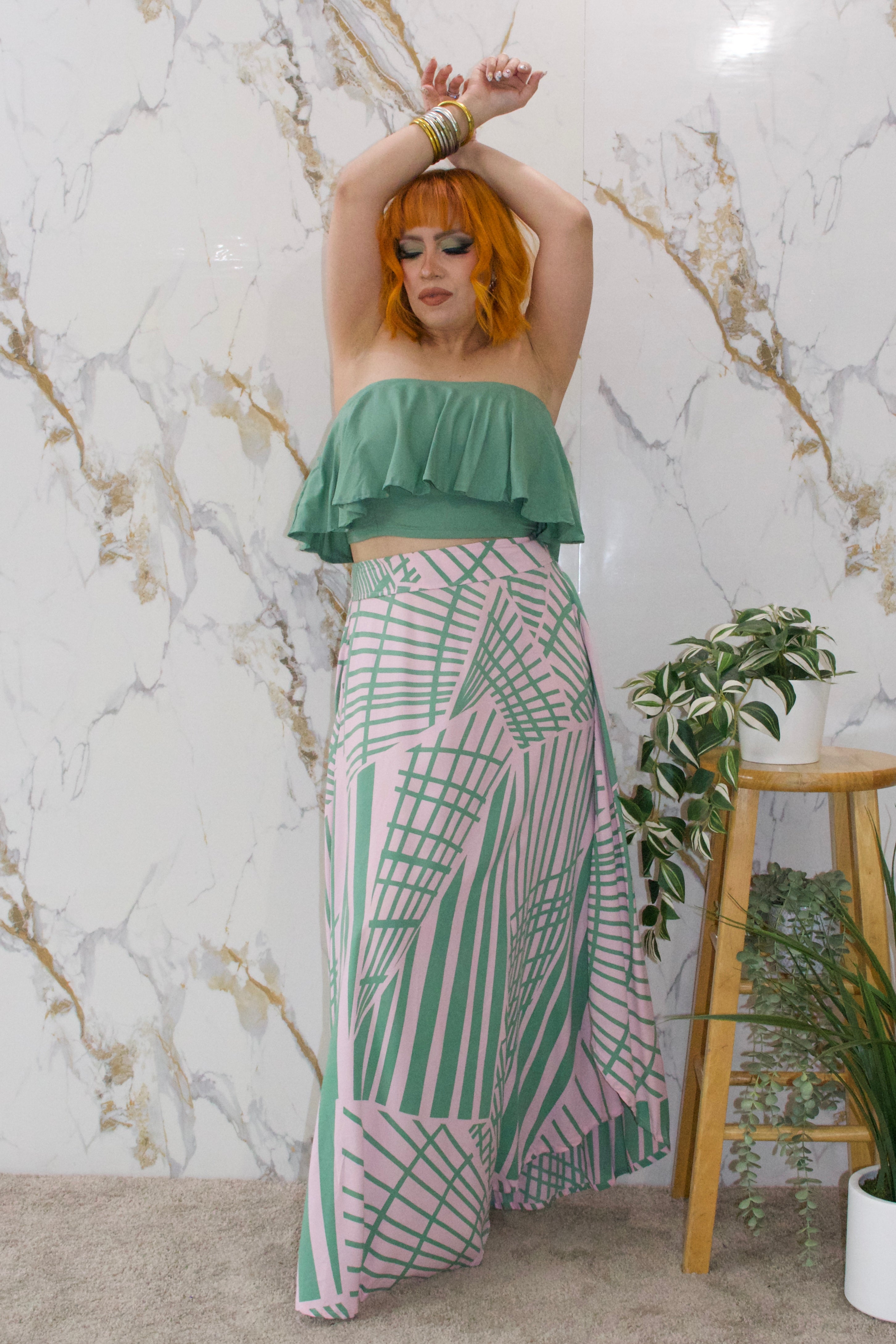 Crop Top Azafrán