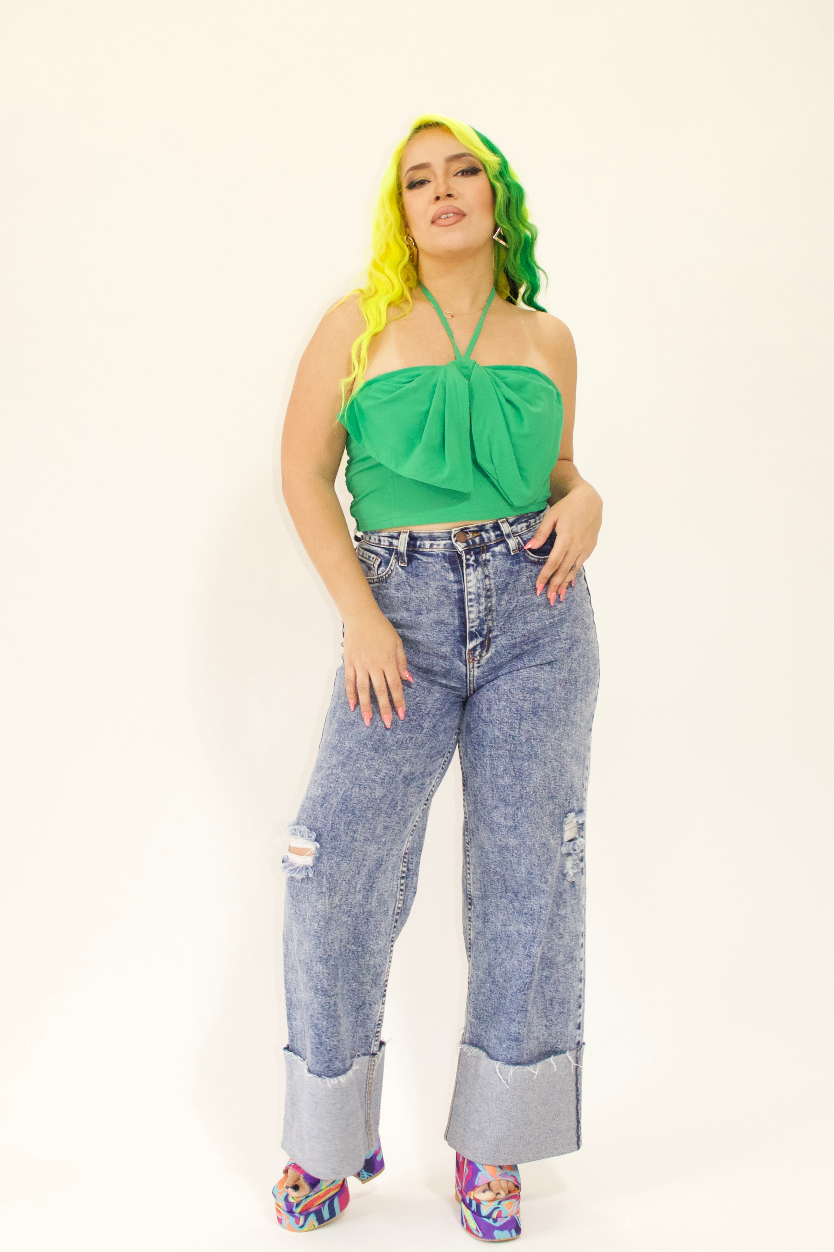 Crop Top Bow
