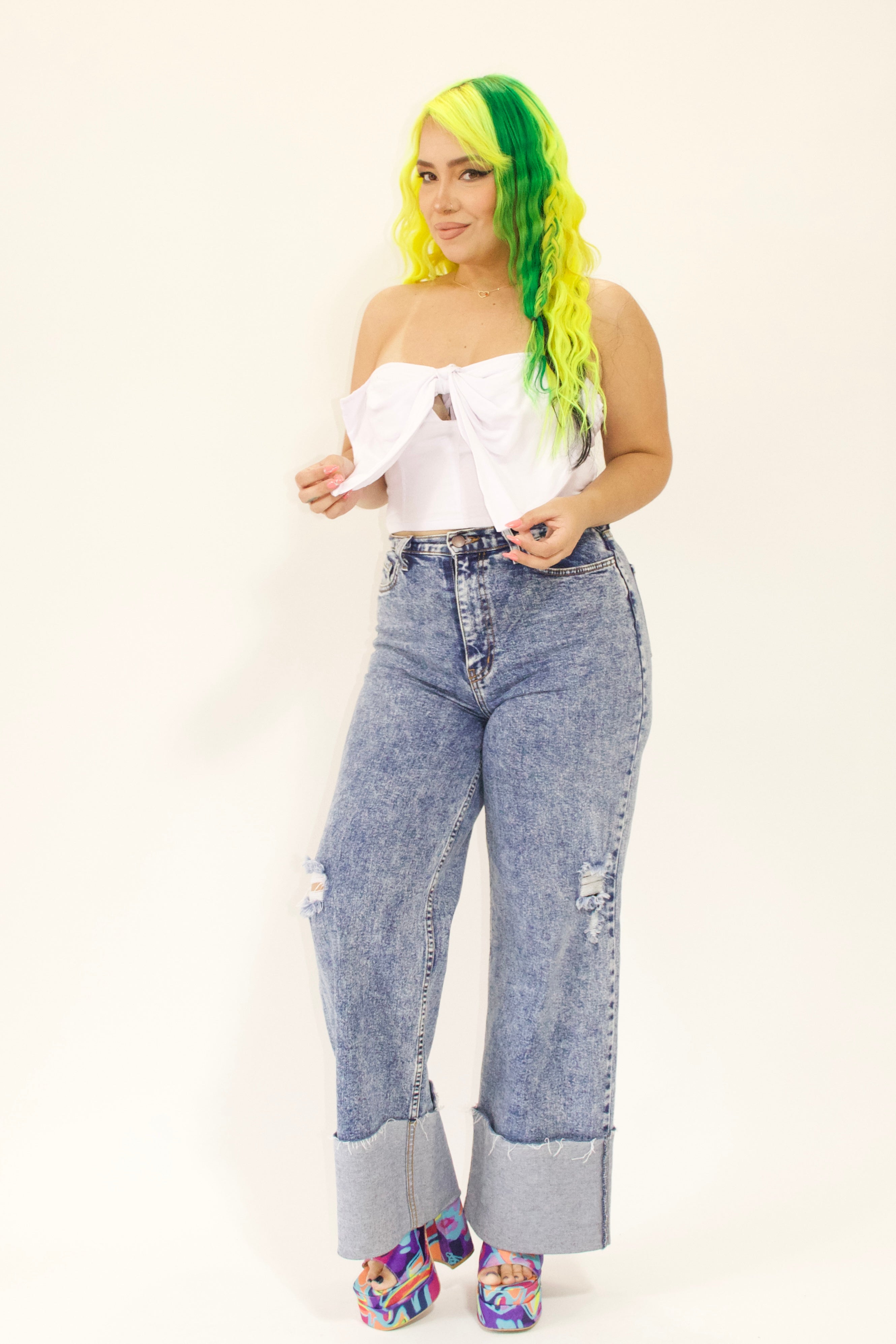 Crop Top Bow