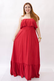 Long Dress Azafrán