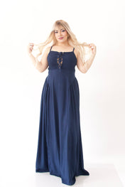 Long Dress Ikat