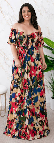 Long dres Monica