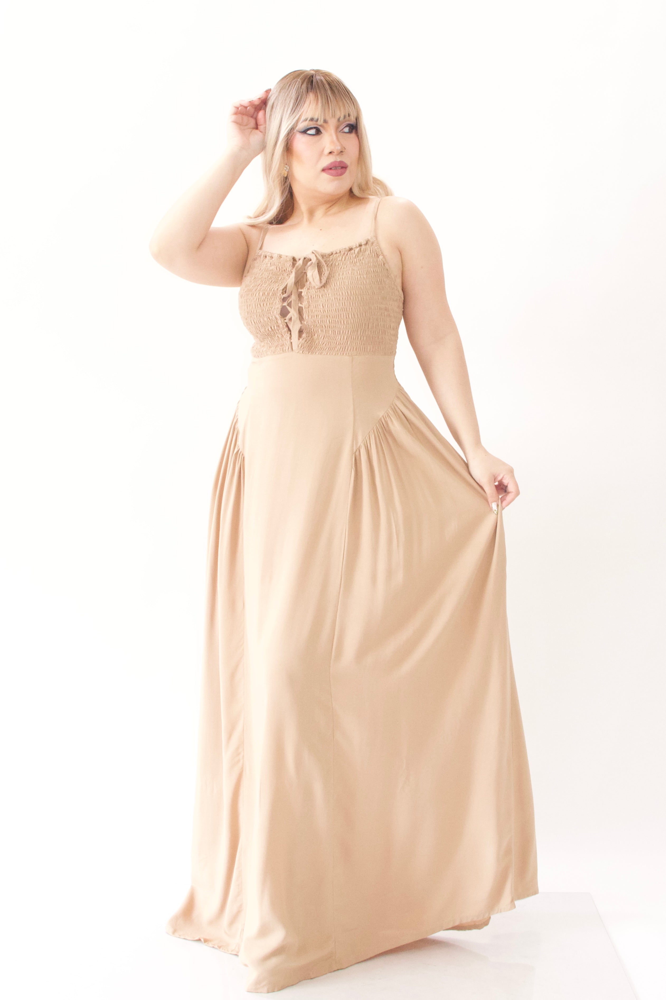 Long Dress Ikat