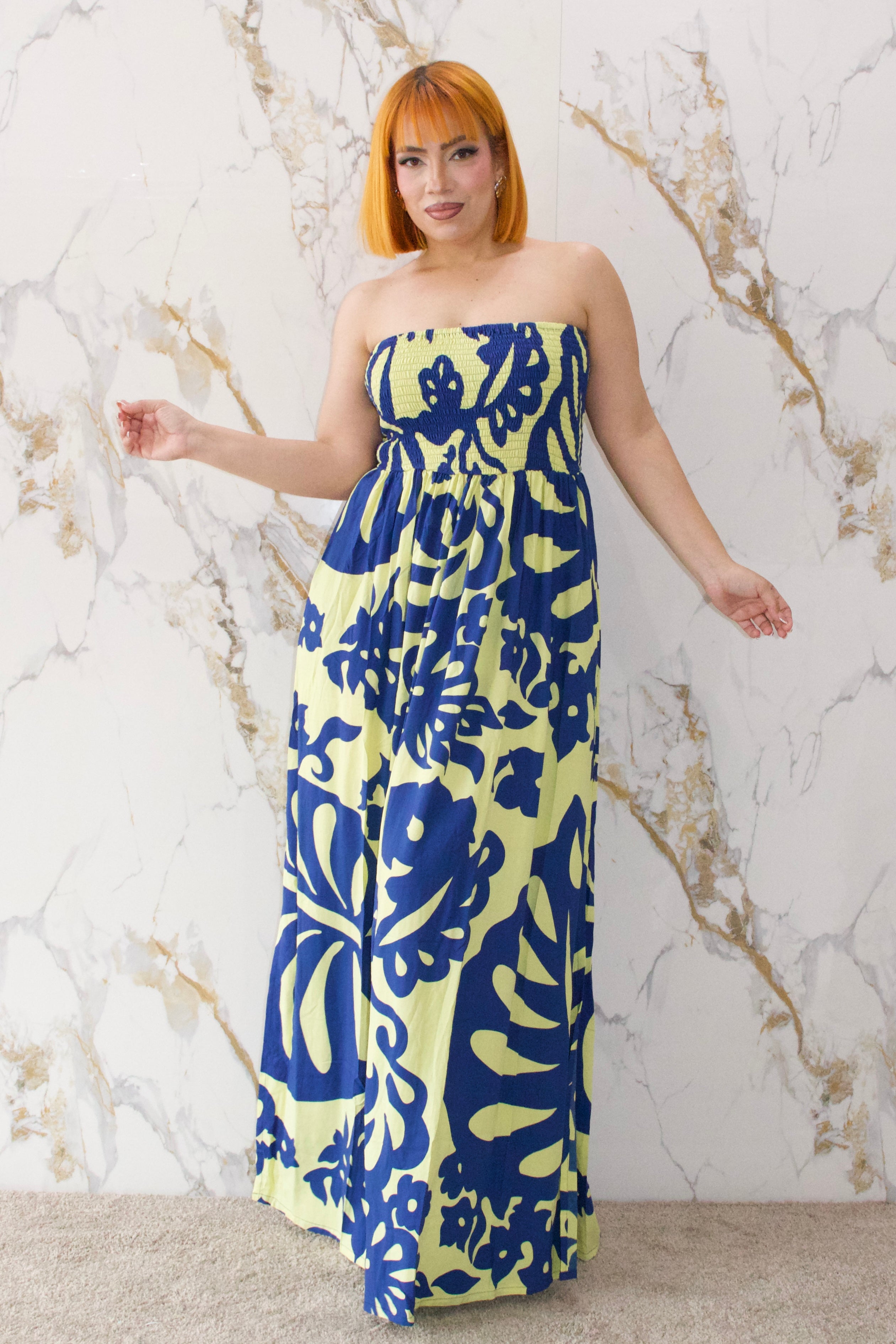Long Dress Smock