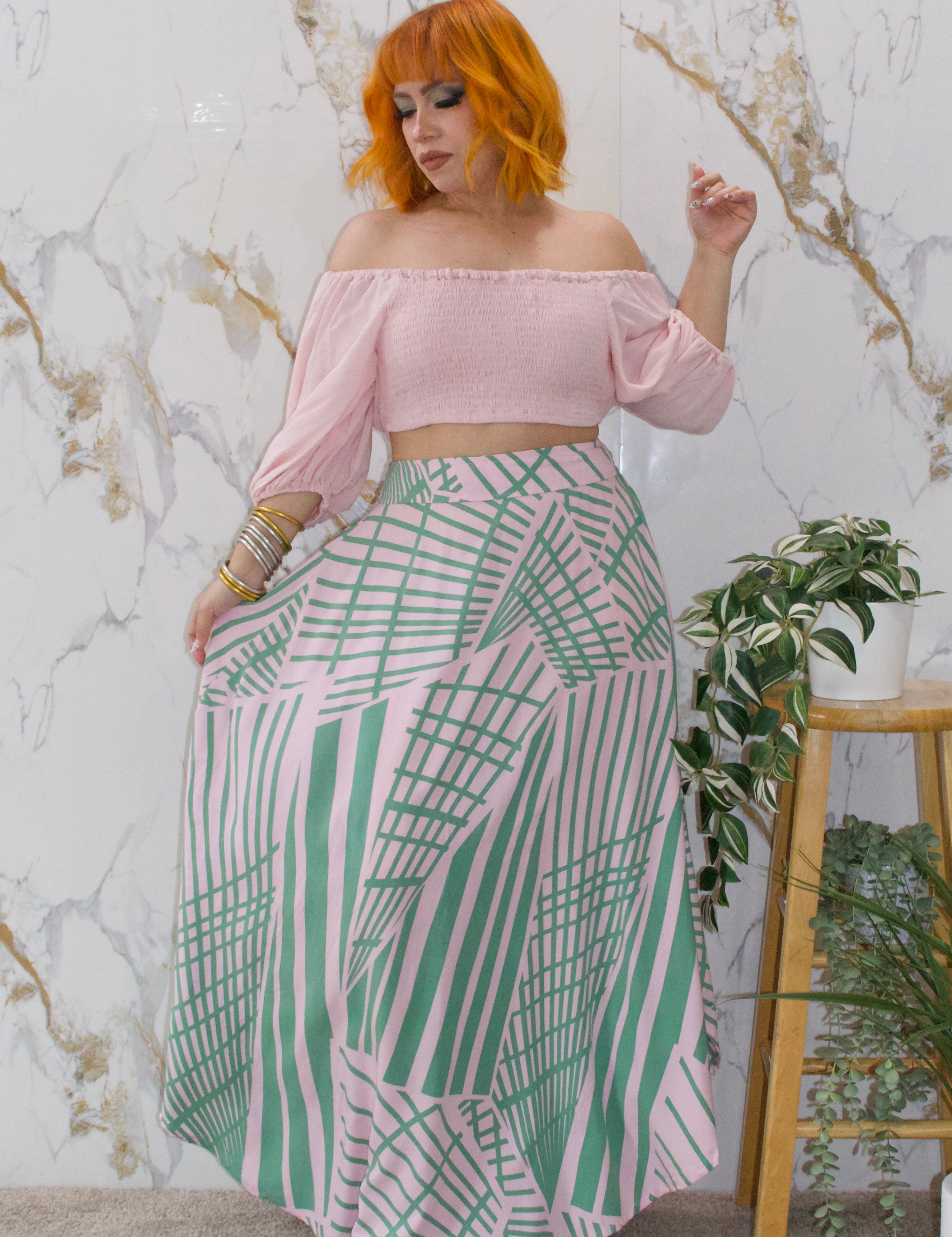 Long Skirt Bum bun