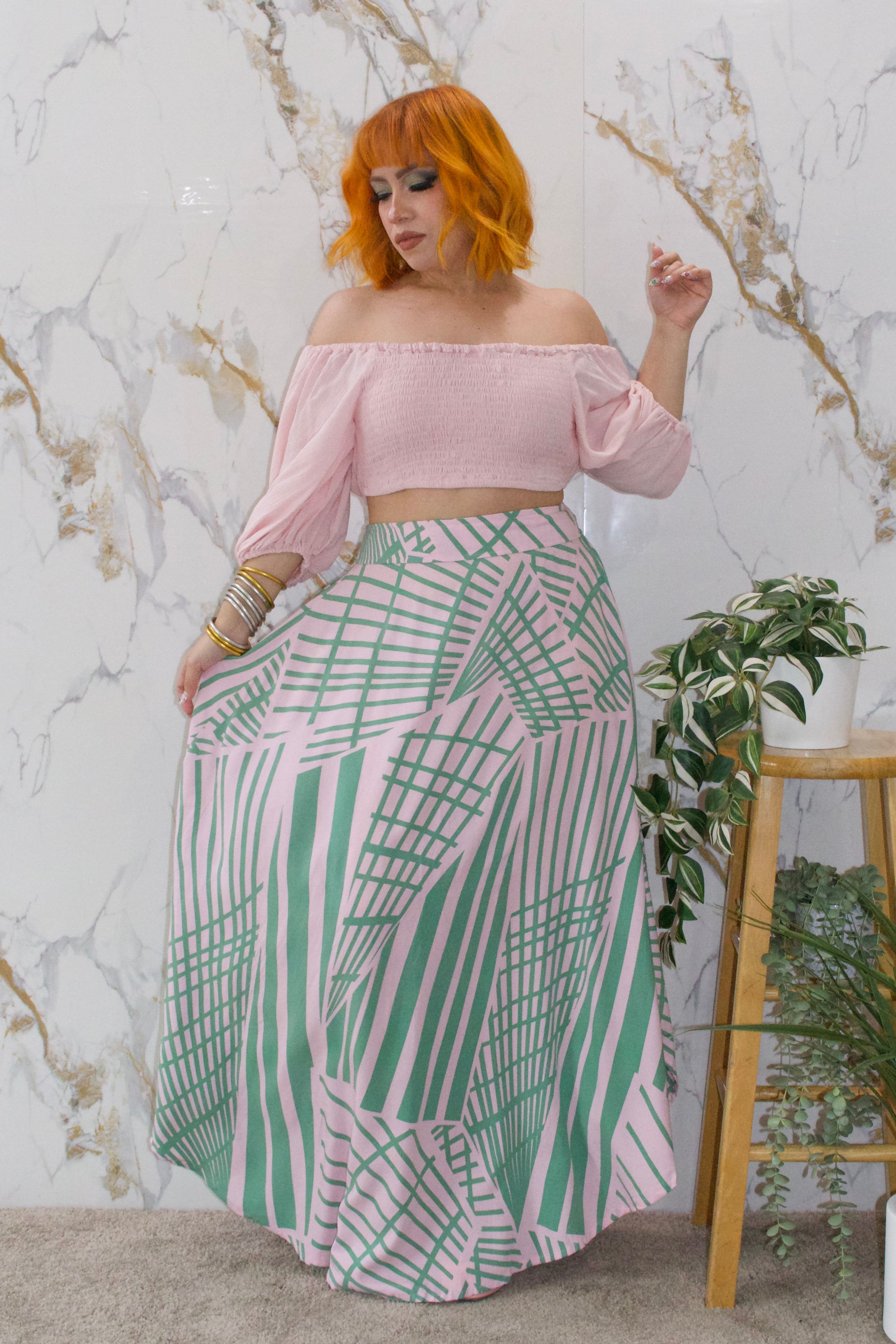Long Skirt Bum bun
