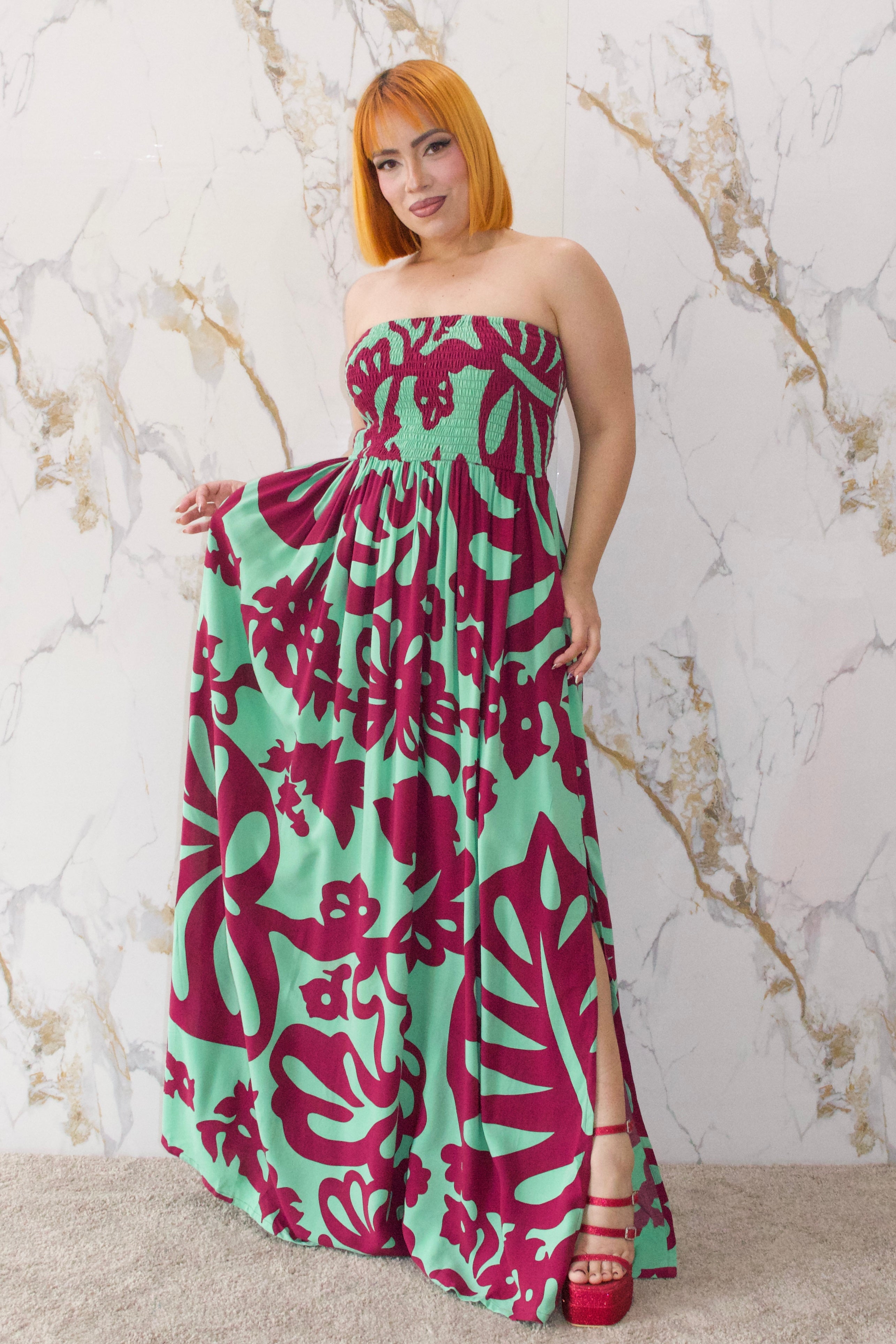 Long Dress Smock