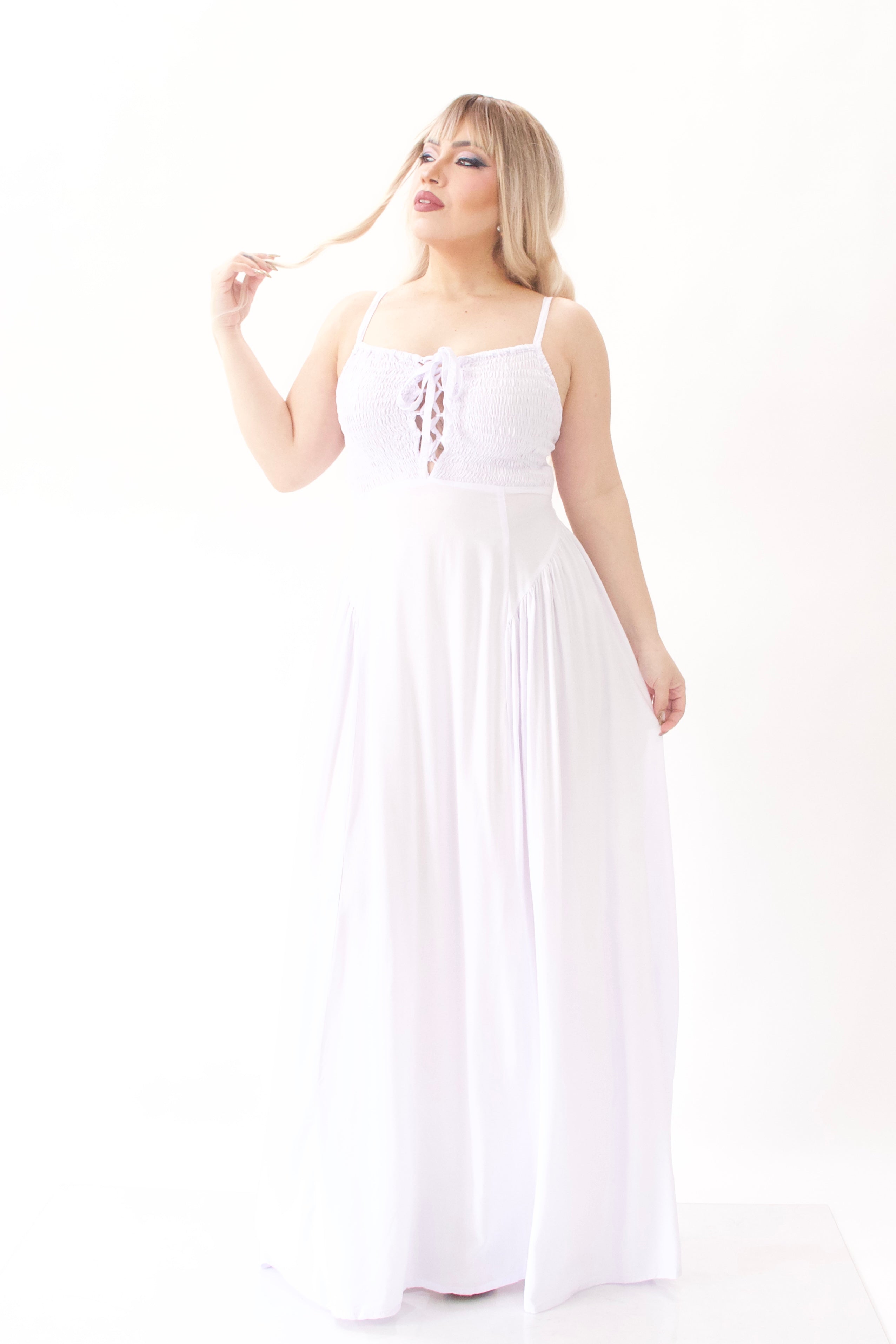 Long Dress Ikat