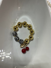 Cherry Leopard Bracelet