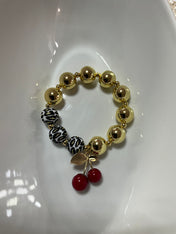 Cherry Leopard Bracelet